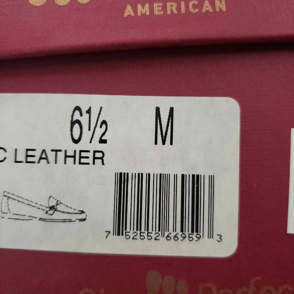 Munro American Womens Kimi Loafer Flat Shoes Beige Leather Horsebit 6.5 M New - Picture 14 of 16